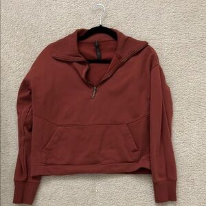 GAIAM Brown Sweater with Soft Fabric and Relaxed Fit